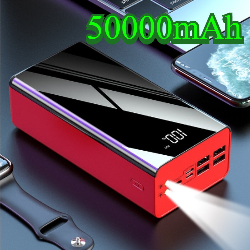Fast Charge Large Capacity Power Bank 50000 mAh 30,000 20,000 Power Bank