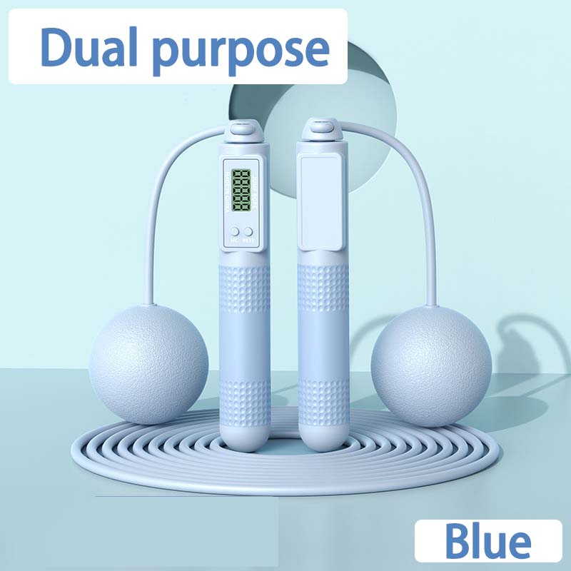 Jump Rope with Counter, Adjustable Skipping Rope with Calorie Counter, Smart Skipping Rope for Fitness Exercise and Weight Lose