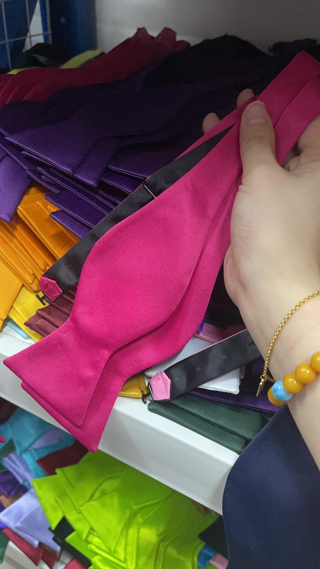 Men's Formal Pre-tied Adjustable Bow Tie Solid Color Elegant Wedding Party Event Bulk Wholesale Easy Wear British Style