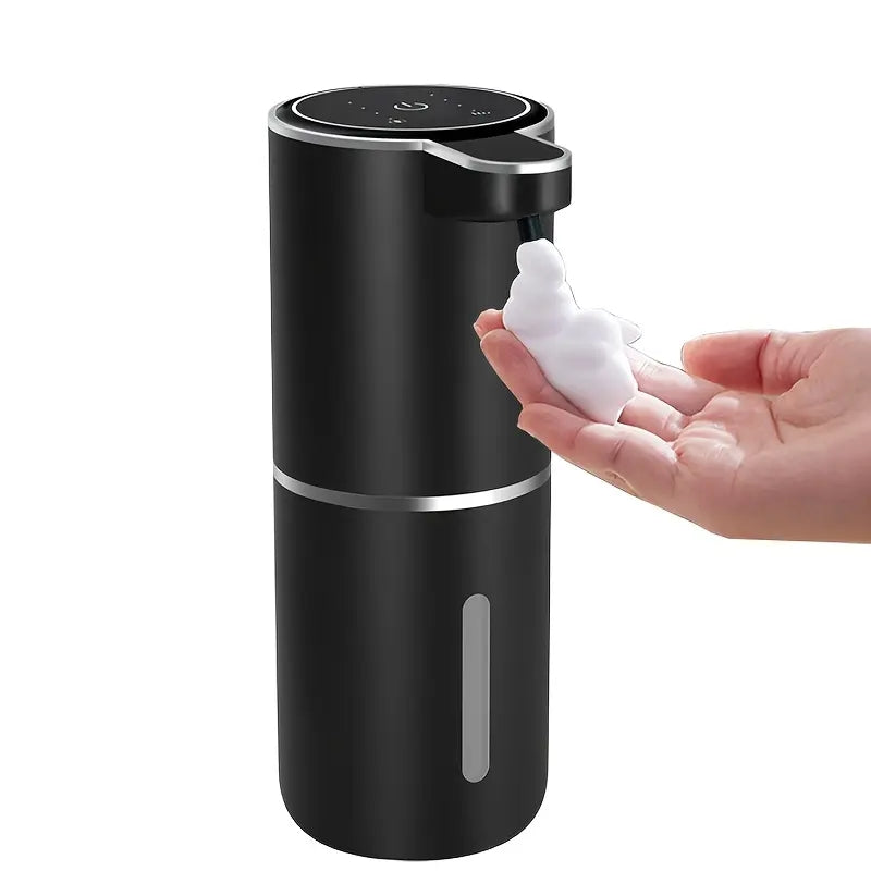 380ML Capacity IPX5 Waterproof Hand Sanitizer Pump Wash Machine 4Levels Smart Sensor Touchless Electric Automatic Soap Dispenser