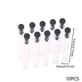 10pcs 0.5/1/2/3ml Empty Mini Glass Perfume Small Sample Vials Bottle Laboratory Liquid Fragrance Test Tube Cosmetic Container