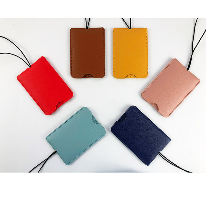 Pu Leather Luggage Tags Women Man Suitcase Bag Bag Tags for Luggage Name ID Address Holder Baggage Label Travel Accessories