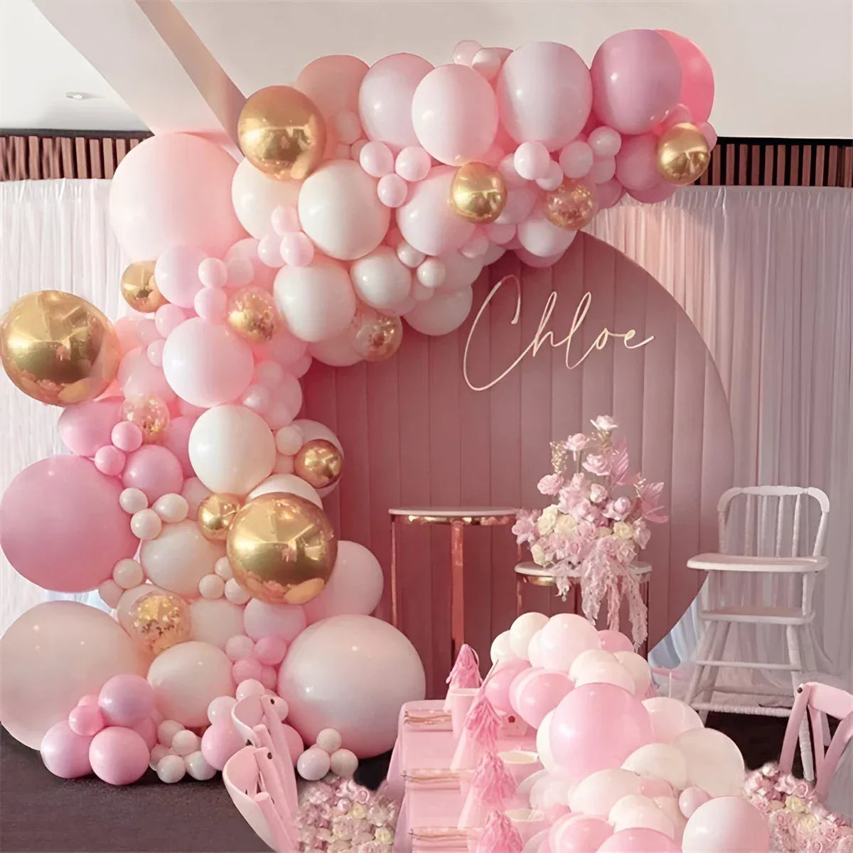 Balloon Garland Arch Kit Birthday Party Decoration Girl Birthday Foil Balloon Baby Shower Decor Globos Wedding Party Supplies - Luvia