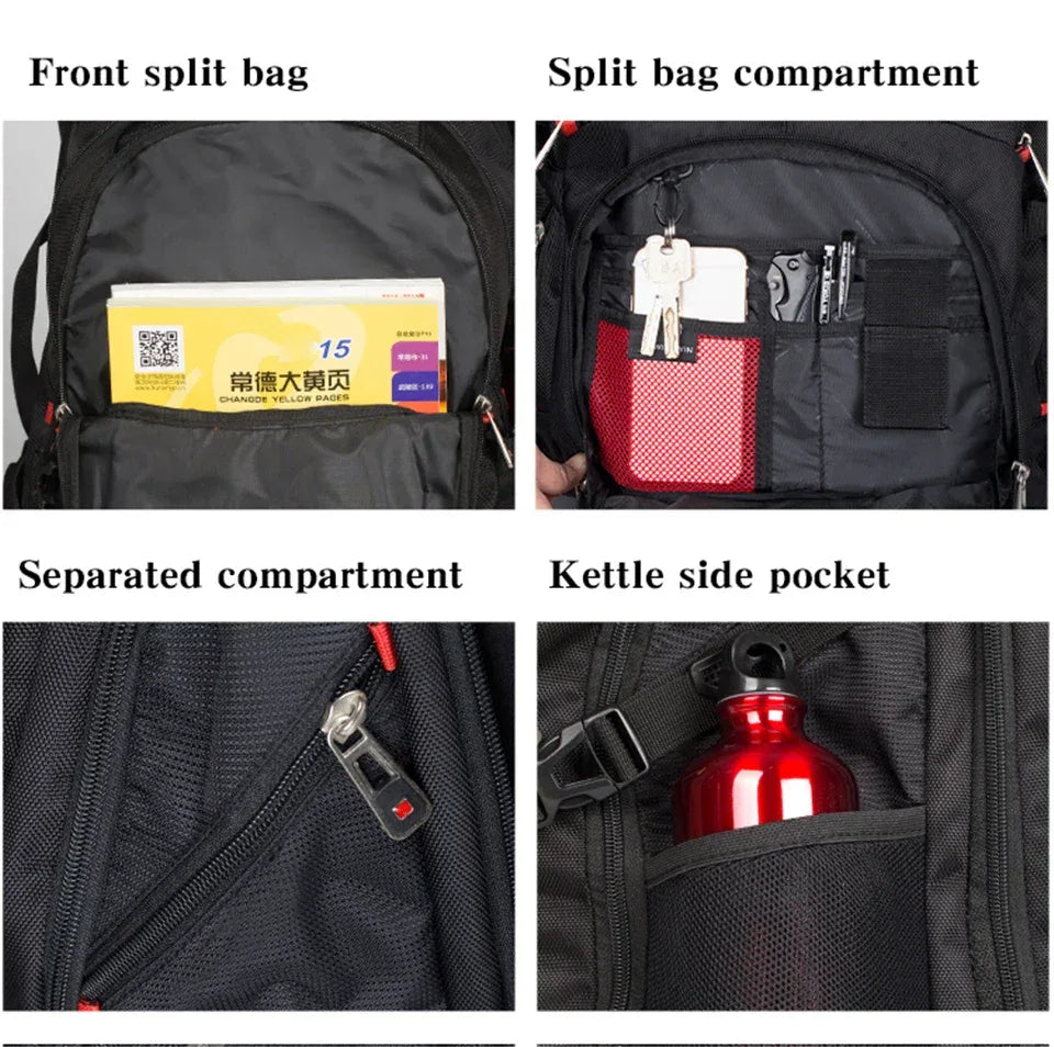 Waterproof Men's Swiss Backpack 15.6/17 Inch Laptop Backpacks School Travel Bags Large Capacity Business bagpack Mochila - Luvia