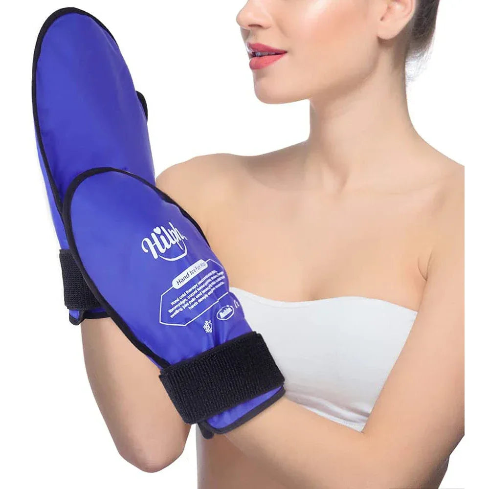 Hot and Cold Hand Therapy Gloves For Man Women Trigger Fingers Pain Relief Carpal Tunnel Microwavable Arthritis Warming Mittens - Luvia