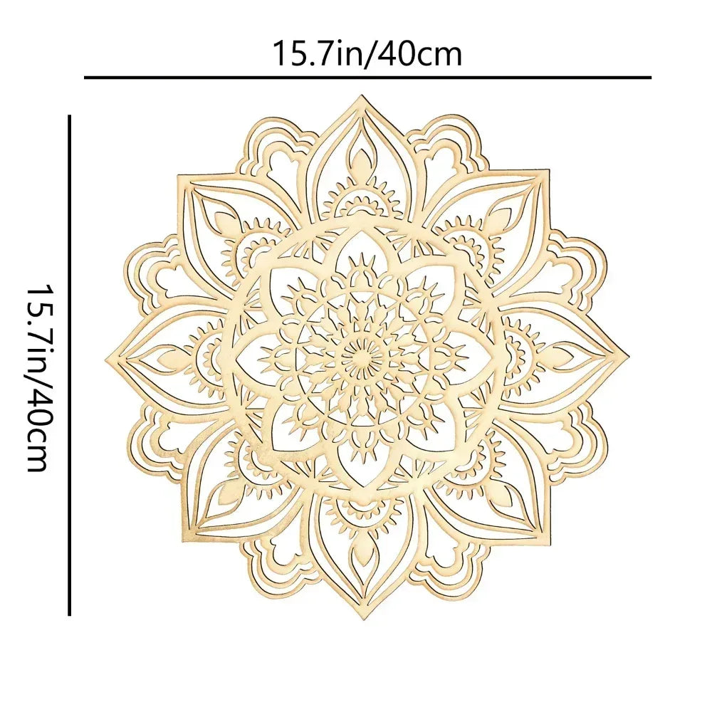 Metal Wall Art Moroccan Decoration to Enhance Your Living Room with Indian and Mandala Design Stylish Home Accent Piece - Luvia