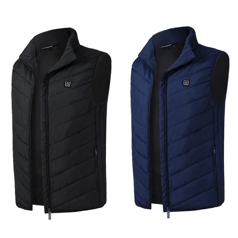 17/13/9 Areas Usb Heated Jacket Men Women Electric Heated Vest Heating Vest Heated Bodywarmer Usb Inner Heat Vest Veste - Luvia