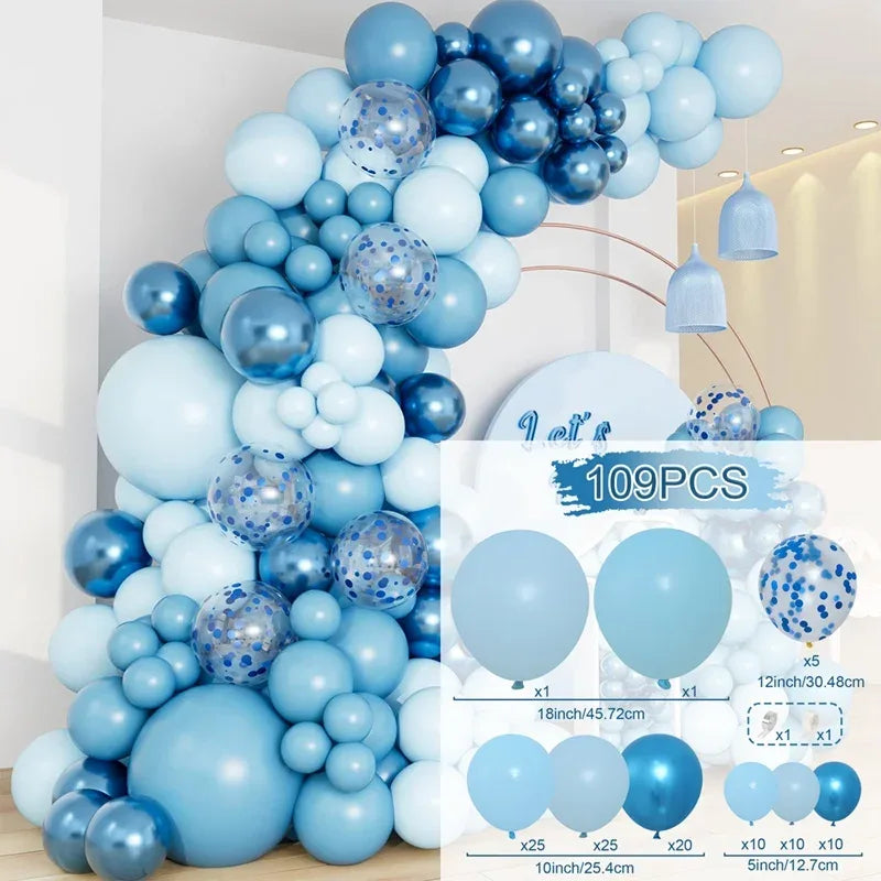 Balloon Garland Arch Kit Birthday Party Decoration Girl Birthday Foil Balloon Baby Shower Decor Globos Wedding Party Supplies - Luvia