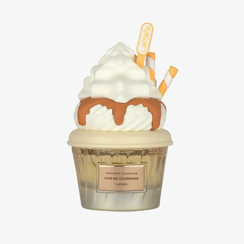 Lattafa Whipped Pleasure Eau de Parfum, Give Me Gourmand Collection, Spray Form, 75ml, Whipped Cream, Caramel & Vanilla Scent, L - Luvia