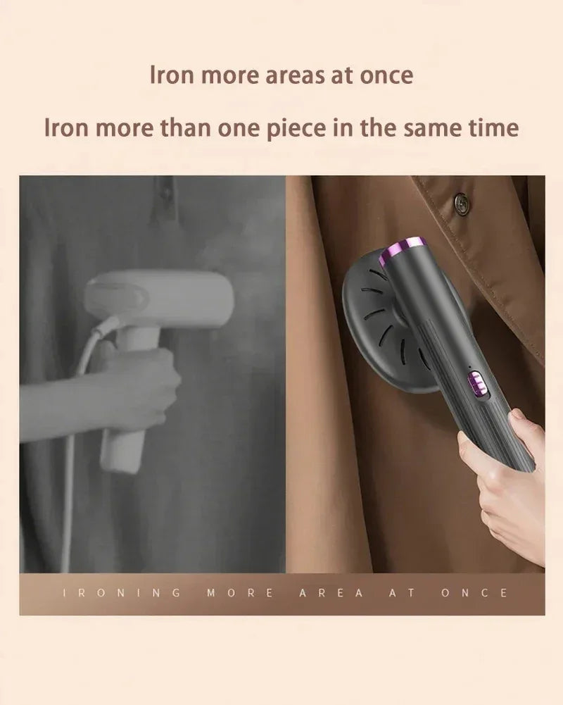 Handheld Steamer Iron USB Portable Mini for Clothes Fast Heating Travel Garment Fabric Press Machine with Handle Home use 2025 - Luvia