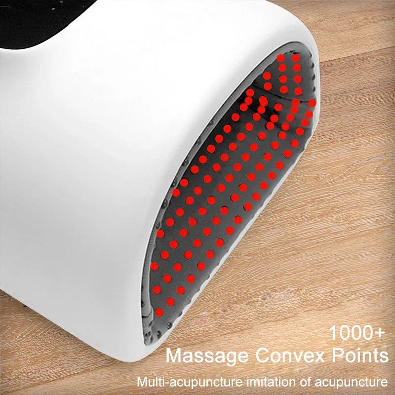 Portable Hand Massager 360° Simulated Human Hand Massage to Solve Sore Fingers and Wrists Suitable for Office and Home Use - Luvia