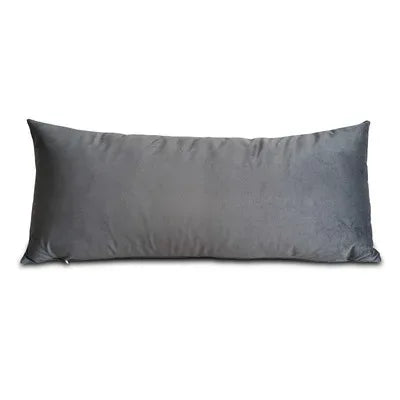 Rectangular Decorative Throw Pillow Cover 30*70cm/35*90cm Solid Color Velvet Waist Pillowcase Bedside Cushion Cover of Bedroom - Luvia