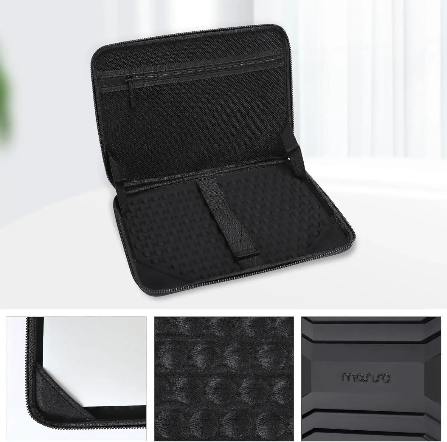 Waterproof Laptop Sleeve Computer Carrying Case for Macbook Air Pro 13.3 14 15 16 inch M1 M2 M3 M4 Dell Surface Notebook HandBag - Luvia