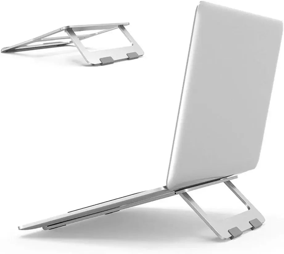 Laptop Tablet Stand Universal Adjustable Aluminium Alloy Foldable Stand Desktop Holder For Macbook 10''-15.6'' Laptop Notbebook - Luvia