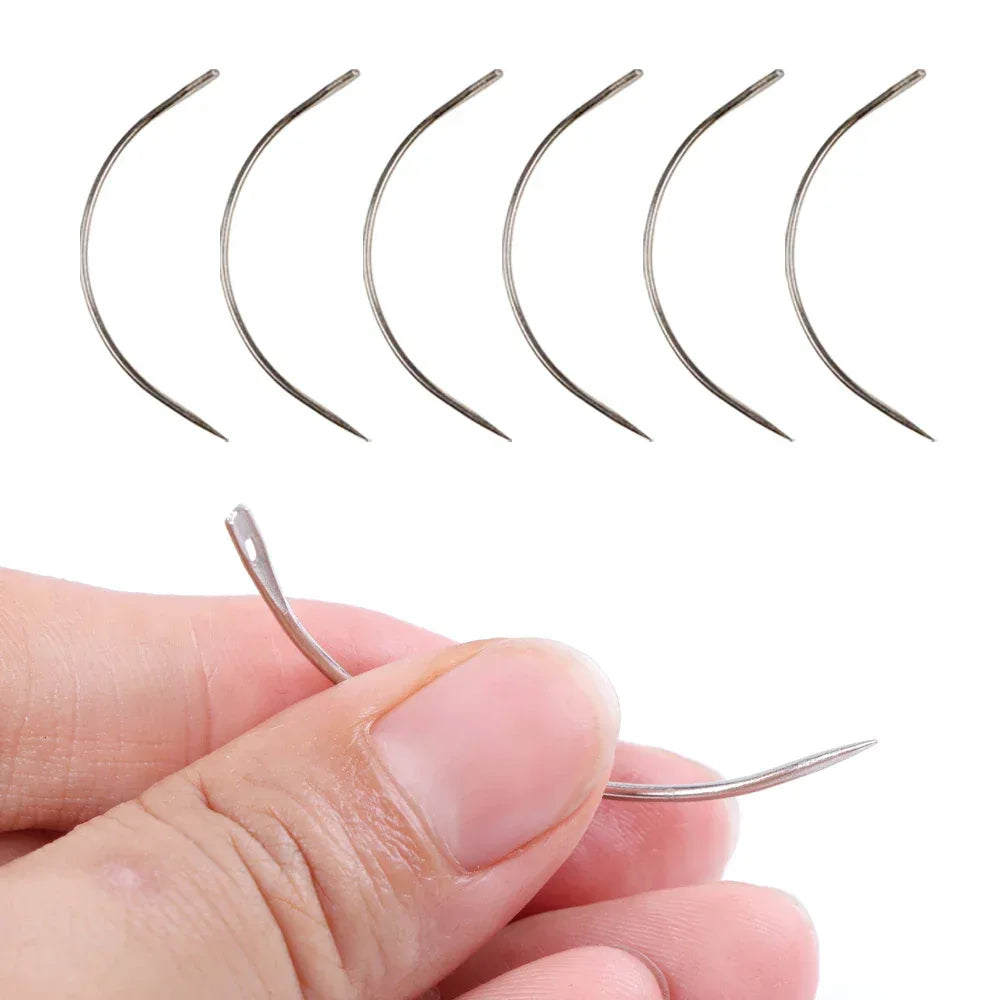 Wig Cap For Making Wigs Stretchable Wig Cap With Wig Accessories Adjustable Elastic Bands,C/T-Shaped Needles,Hair Sewing Thread - Luvia