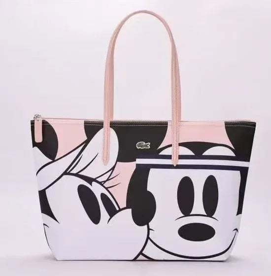 2025 Mickey bag large-capacity women's bag printed commuter versatile shoulder women's bag foreign trade hot-selling women's bag - Luvia