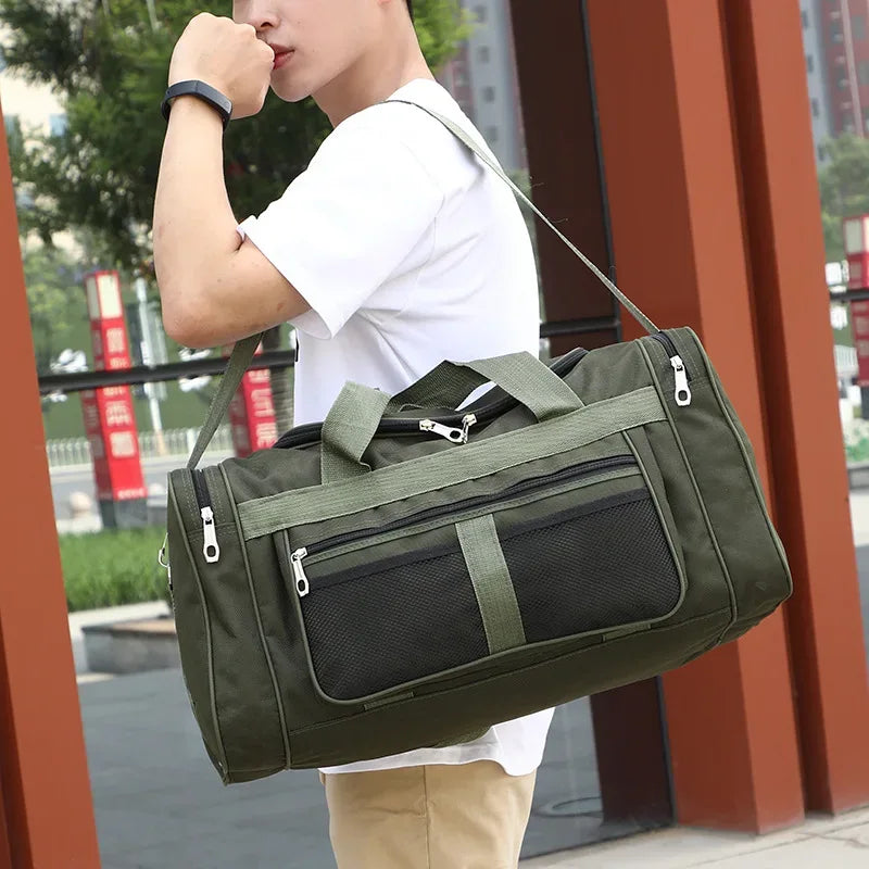 Huge Extra Large Holdall Duffle Travel Bag Luggage Weekend GYM Sports Large Capacity Duffle Bag - Luvia