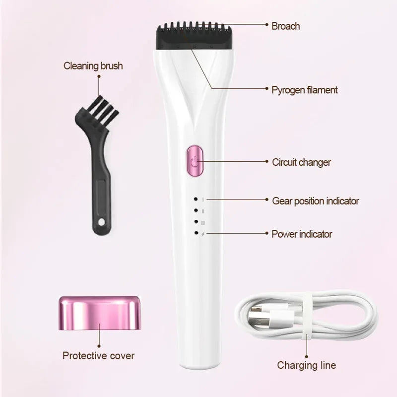 Heated Eyelash Curler Electric 3Modes Eye Lashes Eyelash Grafting Long Lasting Makeup Tools Hot Viewer for hot beulah - Luvia