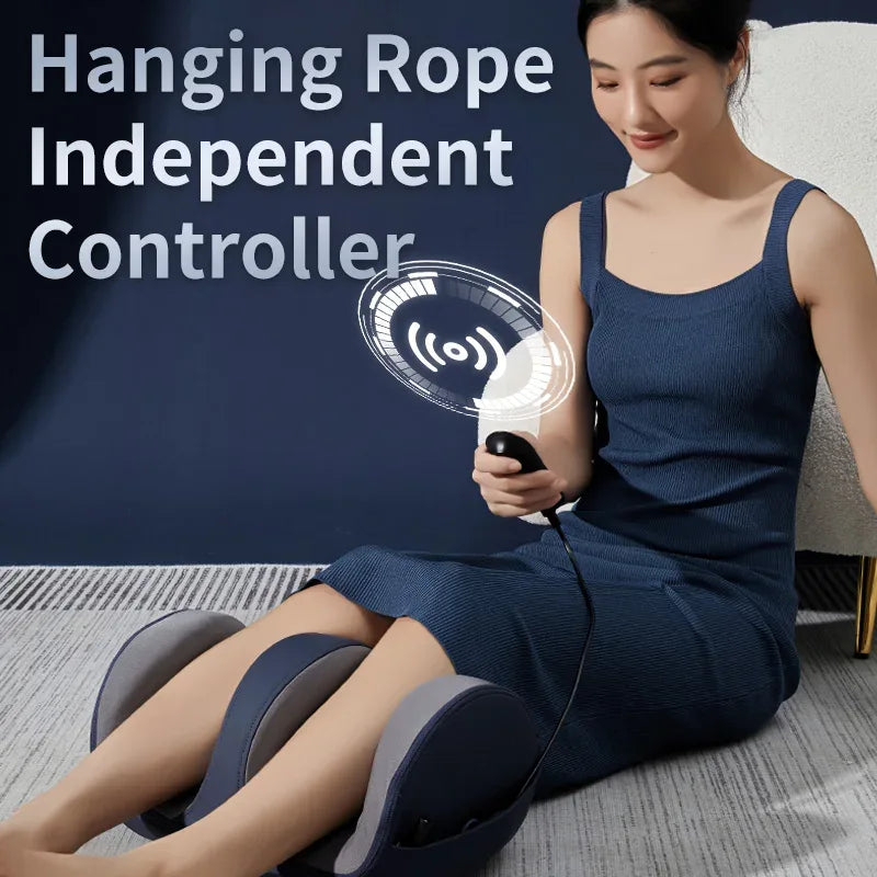 Newest 2 in 1 Shiatsu Foot Massager with Heat for Plantar Fasciitis Feet and Calf Massager Machine for Tired Muscles Pain Relief - Luvia