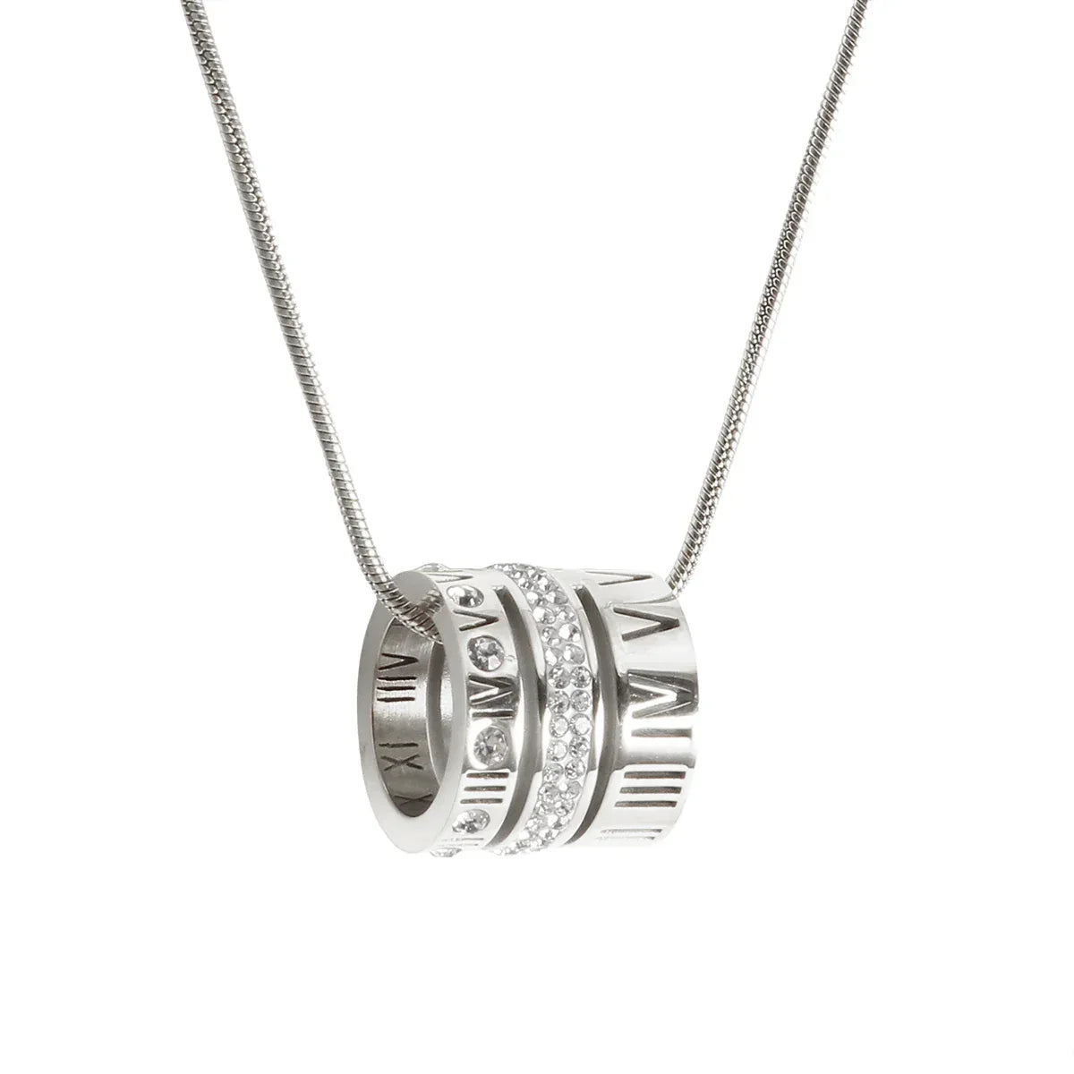 Stainless Steel Envelope Pendant Necklace Metal Waterproof Jewelry For Women - Luvia