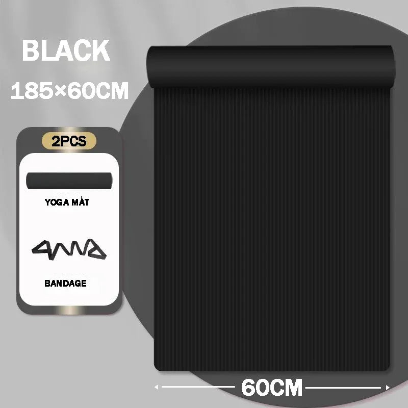 20mm Yoga Mat Extra Long and Thick Men's Specially Made High-quality Fitness Pilates Exercise and Health Fitness Mat - Luvia