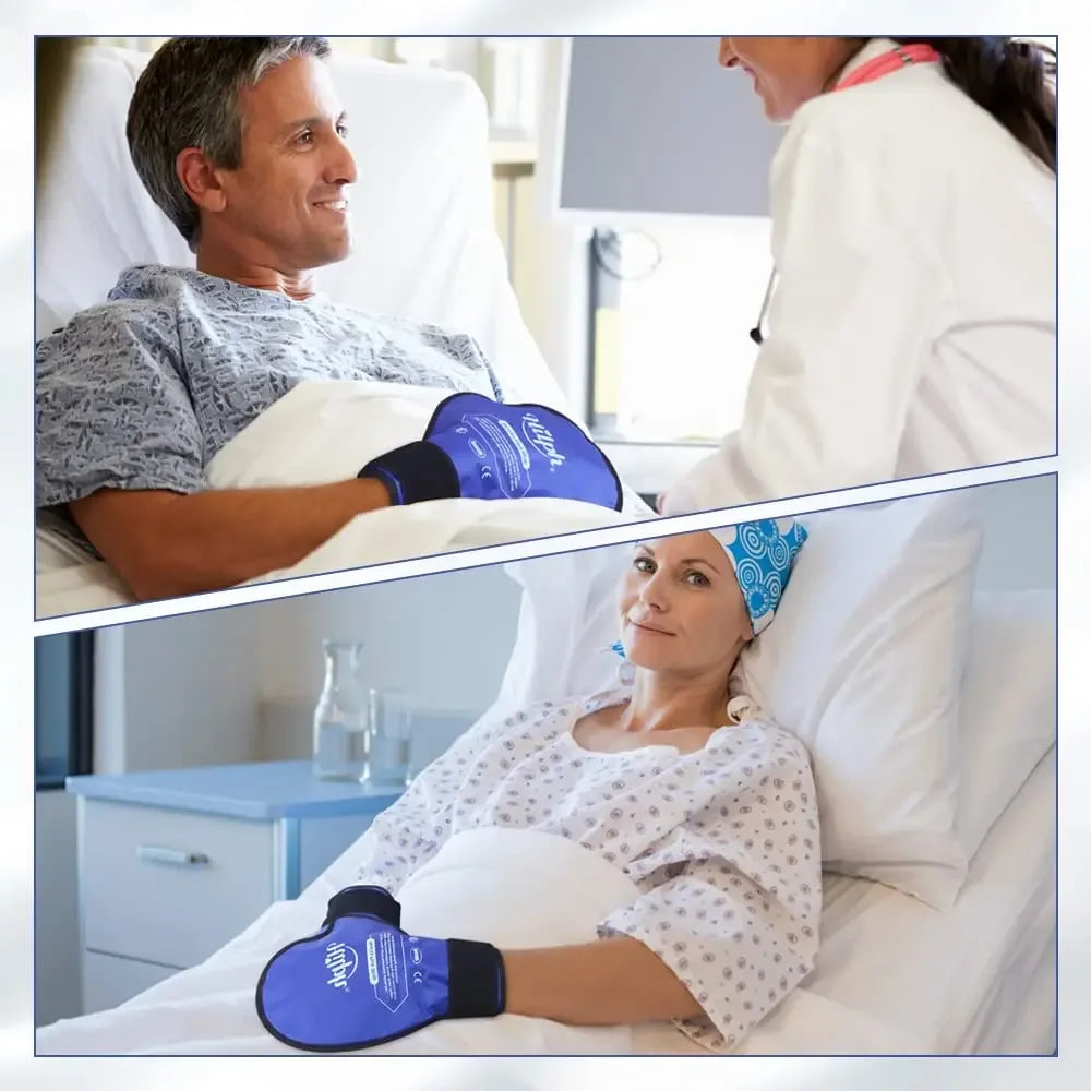 Hot and Cold Hand Therapy Gloves For Man Women Trigger Fingers Pain Relief Carpal Tunnel Microwavable Arthritis Warming Mittens - Luvia