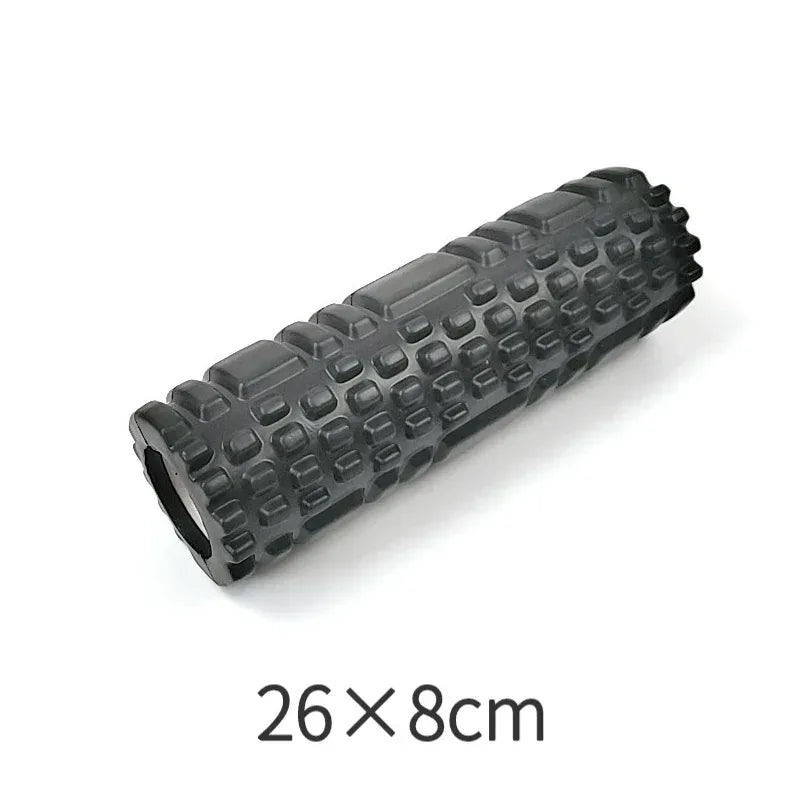 1pc Foam Massage Roller, Hollow Yoga Column Fitness Equipment for Muscle Massage, Physiotherapy and Sports Rehabilitation, Rolle - Luvia