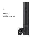 Electric Bottle Opener with Foil Cutter Corkscrew Wine Accessories Smart Automatic Wine Opener Kitchen Appliance - Luvia