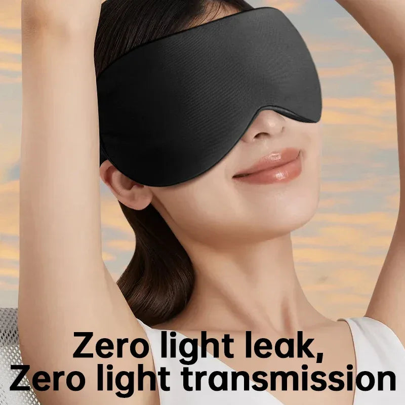 Electric Steam Eye Massager Sleeping Mask Heated Eye Resistant Remover Eye Temperature Massage Relieve Fatigue Eye Shade - Luvia