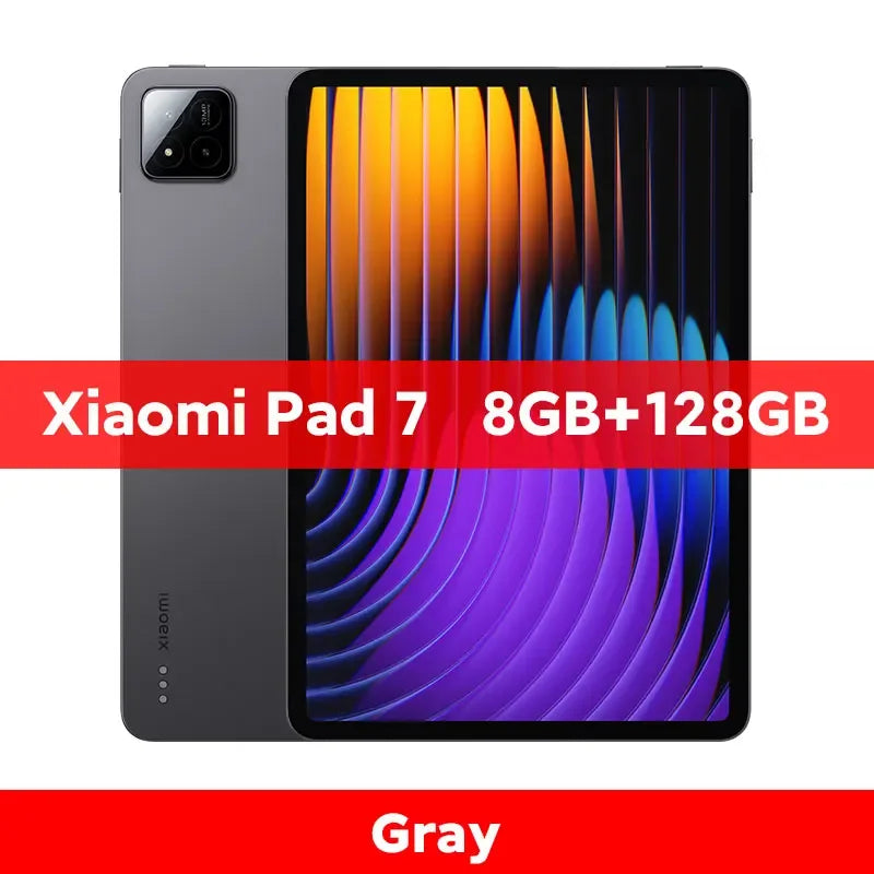 FR Warehouse Xiaomi Pad 7 Global Version Tablet 8850mAh 13MP Camera Snapdragon 7+ Gen 3 Octa-core 11.2" 3.2K Display 144Hz 45W - Luvia