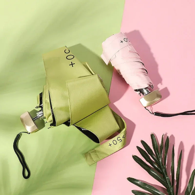 Mini Pocket Umbrella - UV Protection Folding Sun Shade - Luvia