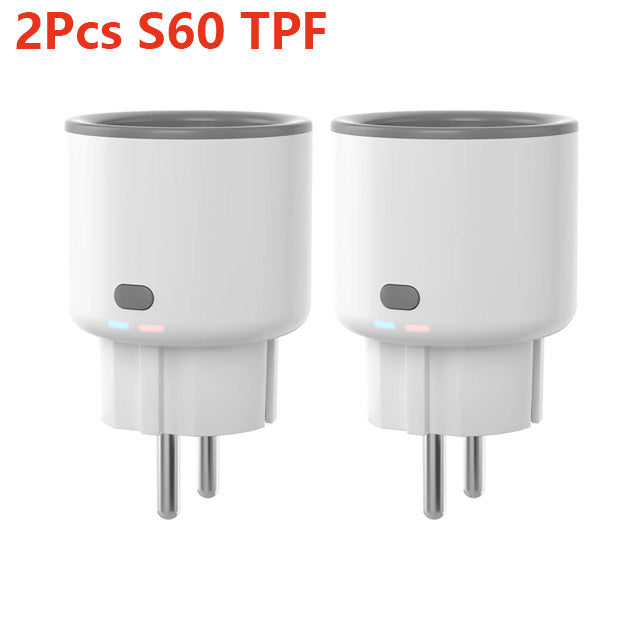 SONOFF Smart Socket S60 TPF EU WiFi 16A Smart Plug With Energy Monitoring Remote Control Timer Voice Control Smart Scene Current