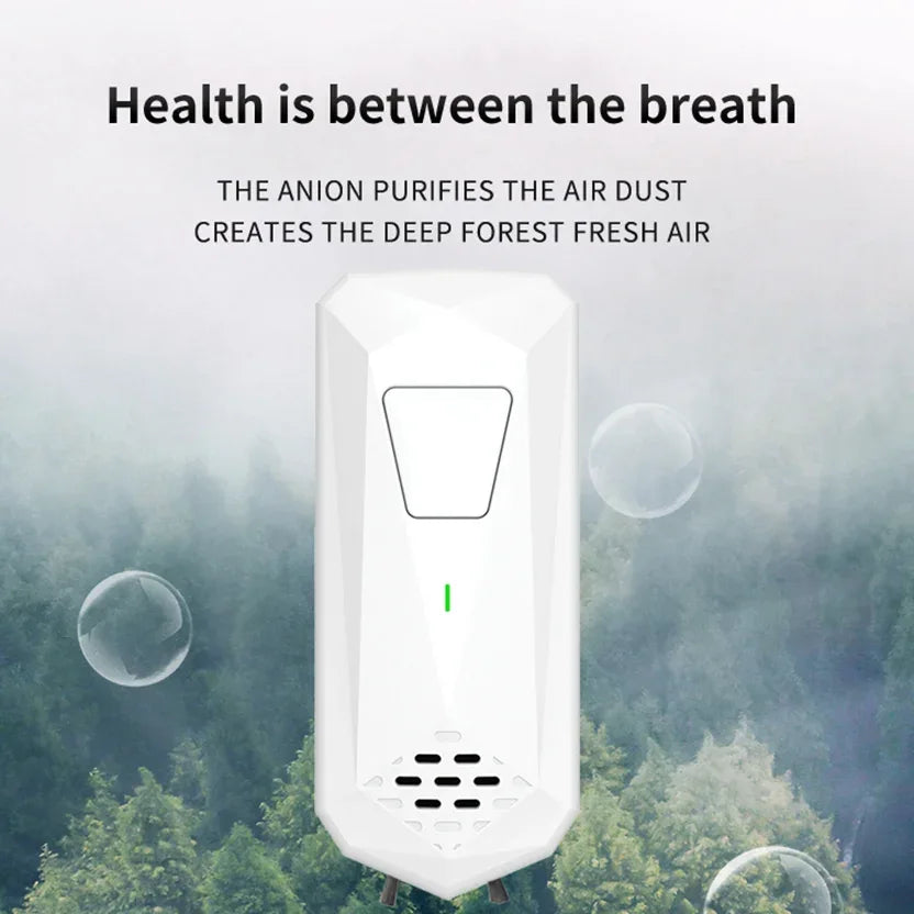 Air Ionizers for Home Negative Ion Generator Quiet Air Freshener for Bedroom Office Kitchen Plug in Mini Air Cleaner - Luvia