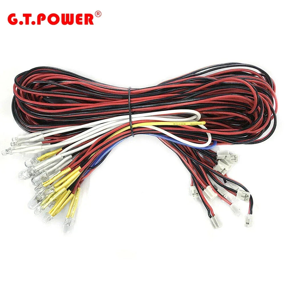 G.T.POWER Container Truck Lighting and Voice Vibration System Pro 30A For Tamiya RC4WD Tractor RC Truck Trx4 Toys New Year Gift - Luvia