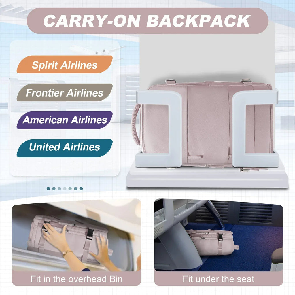 Women Men Travel Backpack , Cabin Bag Ryanair Hand Luggage 40x20x25 Travel Backpack College Bookbag Laptop Bag, eastpak rucksack - Luvia