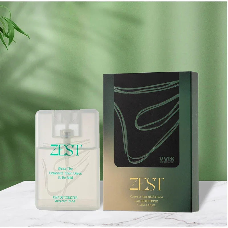 Aquatic Woody Scent Pocket Perfume,Jasmine/Cedar/Musk/Vanilla Floral Fruity Women Fragrance Mist,Portable Travel Men Body Spray - Luvia