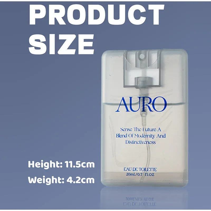 Aquatic Woody Scent Pocket Perfume,Jasmine/Cedar/Musk/Vanilla Floral Fruity Women Fragrance Mist,Portable Travel Men Body Spray - Luvia