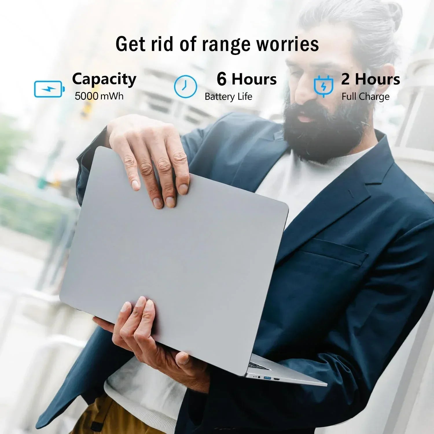 Laptop Computer Windows 11 Pro Intel Atom A3950 2025 Notebook PC Gamer 12GB RAM 512GB 1TB SSD 1920*1080 Office Study Computer PC - Luvia