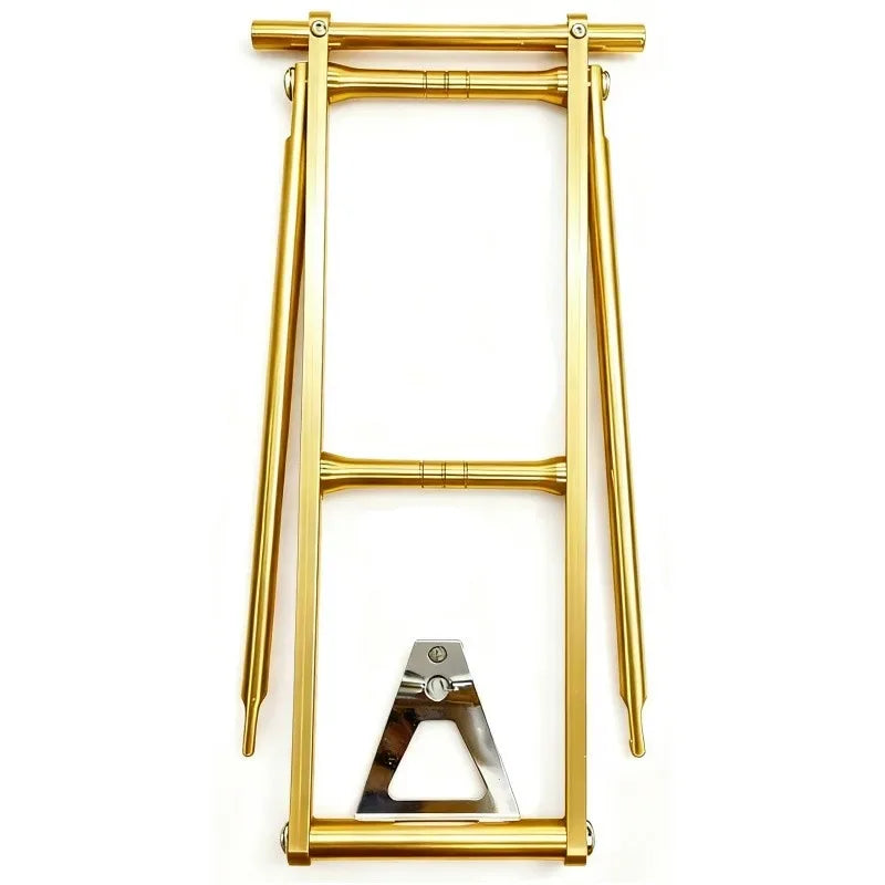 Litepro Foldable Rear Cargo Rack For Brompton Bicycle Portable Luggage Carrier Shelf Aluminum Alloy Tail Shelf Holder - Luvia