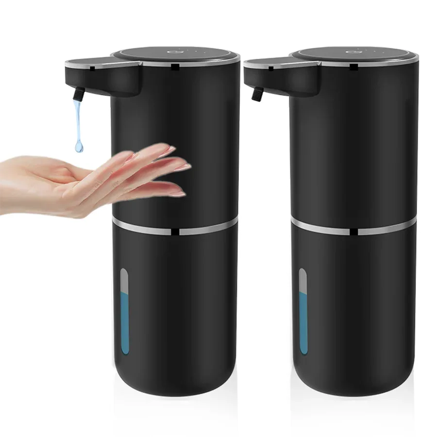 380ML Capacity IPX5 Waterproof Hand Sanitizer Pump Wash Machine 4Levels Smart Sensor Touchless Electric Automatic Soap Dispenser - Luvia