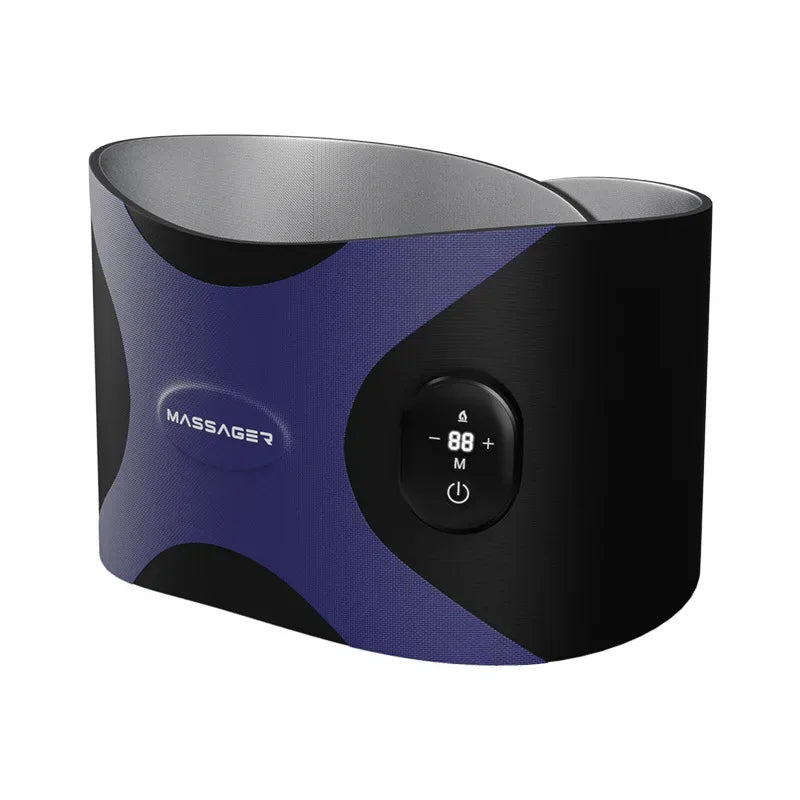 Skg Waist Massager Intelligent Heating Pulse Waist Protection Massager Abdominal Sour EMS Thin Belt Lazy Fat Throwback Artifact - Luvia