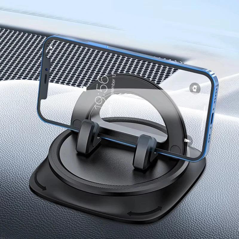 360 degrees Mobile phone holders for car rotating universal for a variety of mobile phones car accessories, dashboard holder - Luvia