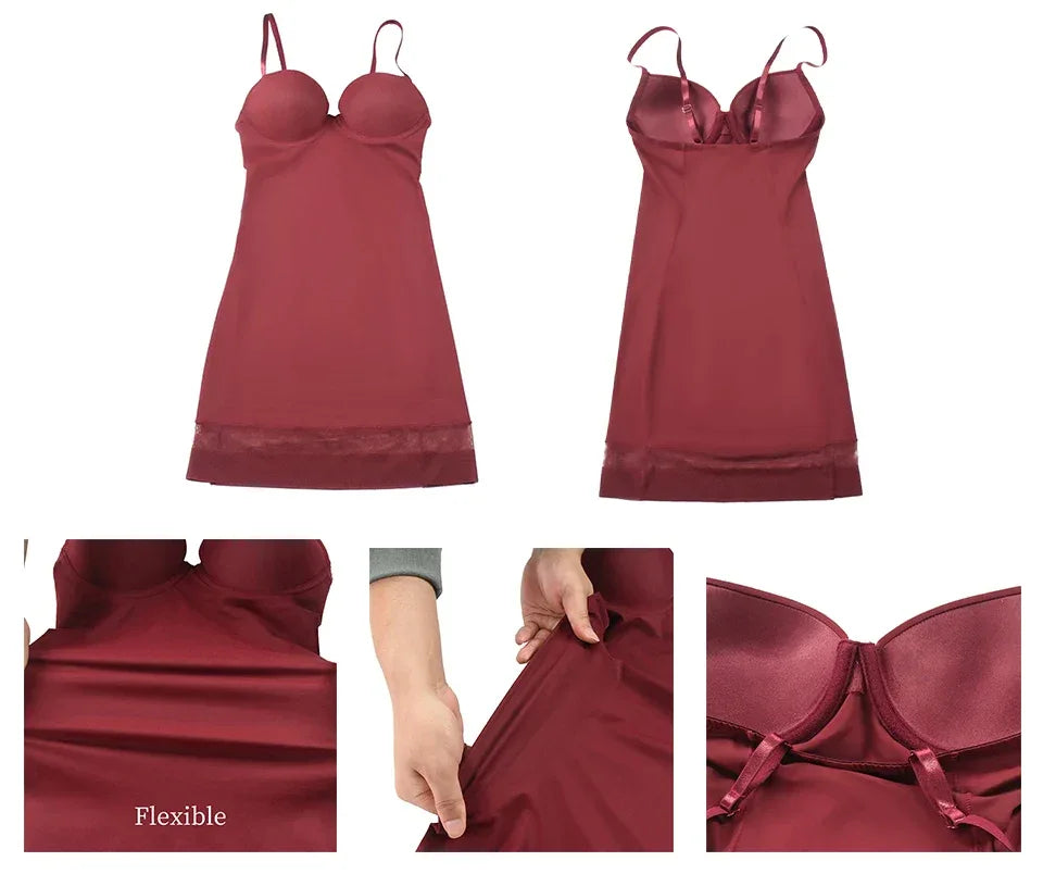 Bodysuit Women Shapewear Body Shaper With Cup Compression Bodies Belly Sheath Waist Trainer Reductive Slimming Underwear - Luvia