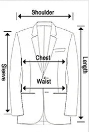 Formal 3 Piece Men's Suits Elegant Full Set Single Breasted Shawl Lapel Blazer Party Outwear Homme Costume（Jacket+Pants+Vest) - Luvia