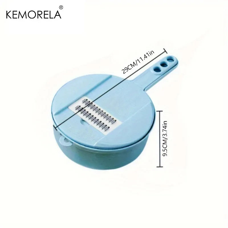 Vegetable Chopper Multifunctional Grater Cutter Kitchen Accessories Manual Fruit Slicer Potatos Shredders Cheese Onions Slicers - Luvia