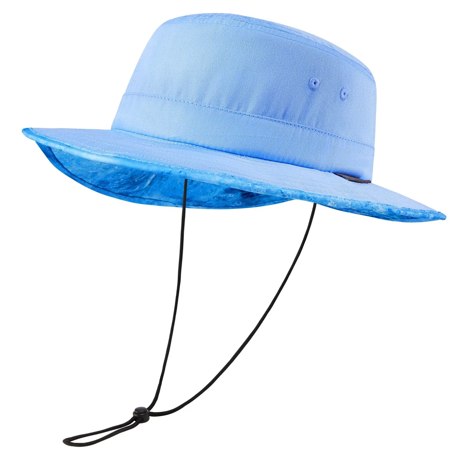 UPF 50+ Foldable Sun Hat Patterned Under Brim Bucket Hats for Summer Hiking Fishing Beach Safari Men Women - Luvia