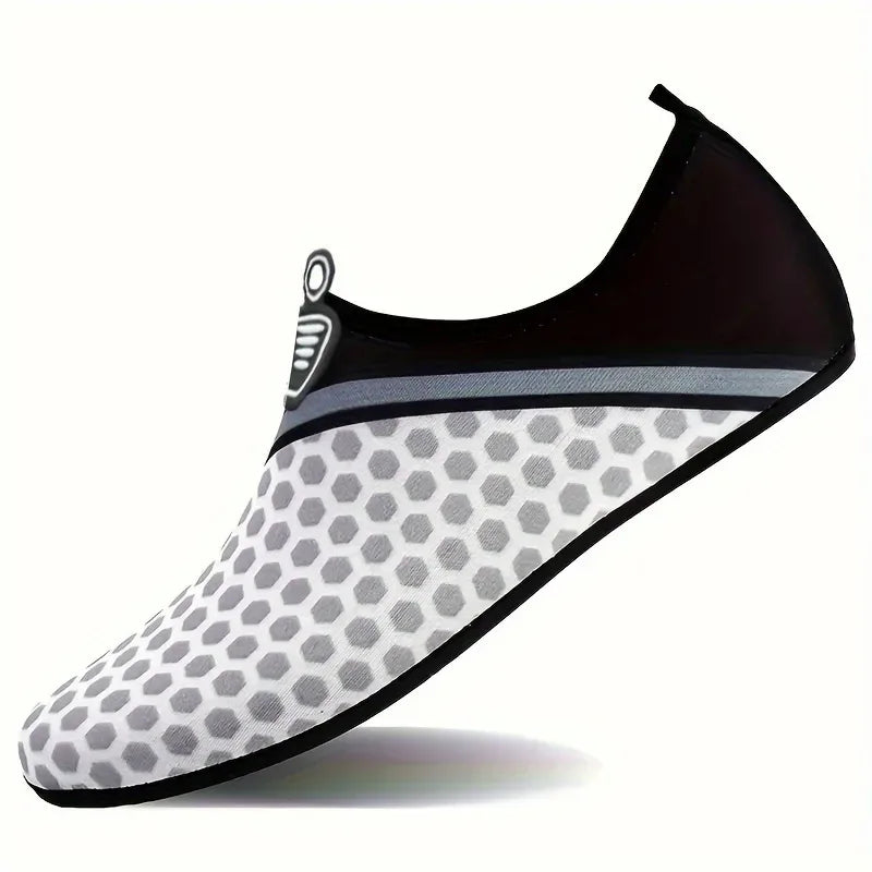 Quick Drying Water Shoes Non-Slip Breathable Summer Aqua Beach Sandal Flat Shoe Seaside Slipper For Men Women Creek Shoes - Luvia