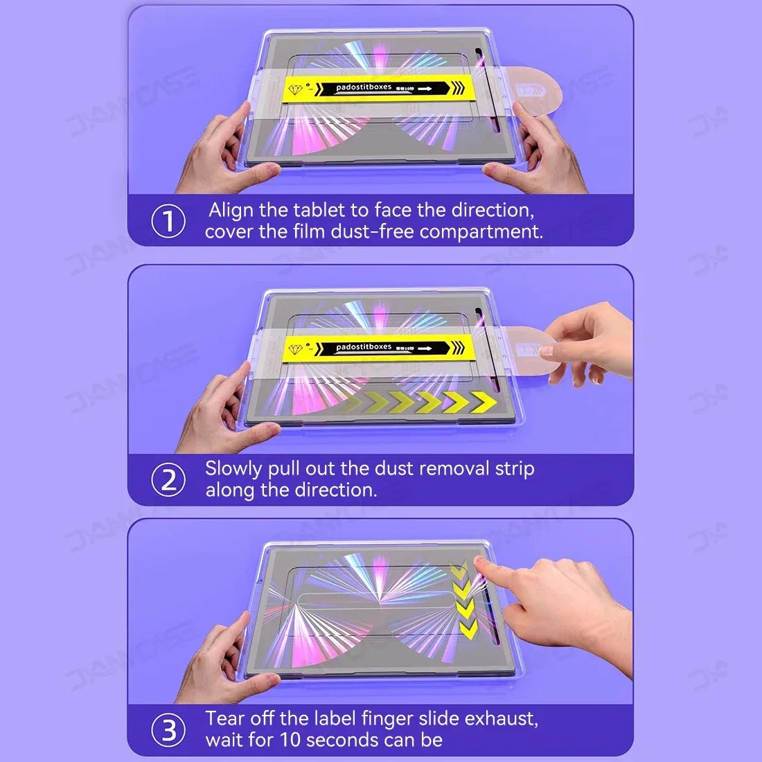 Tempered Glass Screen Protector for iPad Air M2 M3 2025 iPad Pro 11 13 M4 iPad 5 6 7 8 9 10th Gen iPad Air 4 5 iPad Mini 6 7 - Luvia