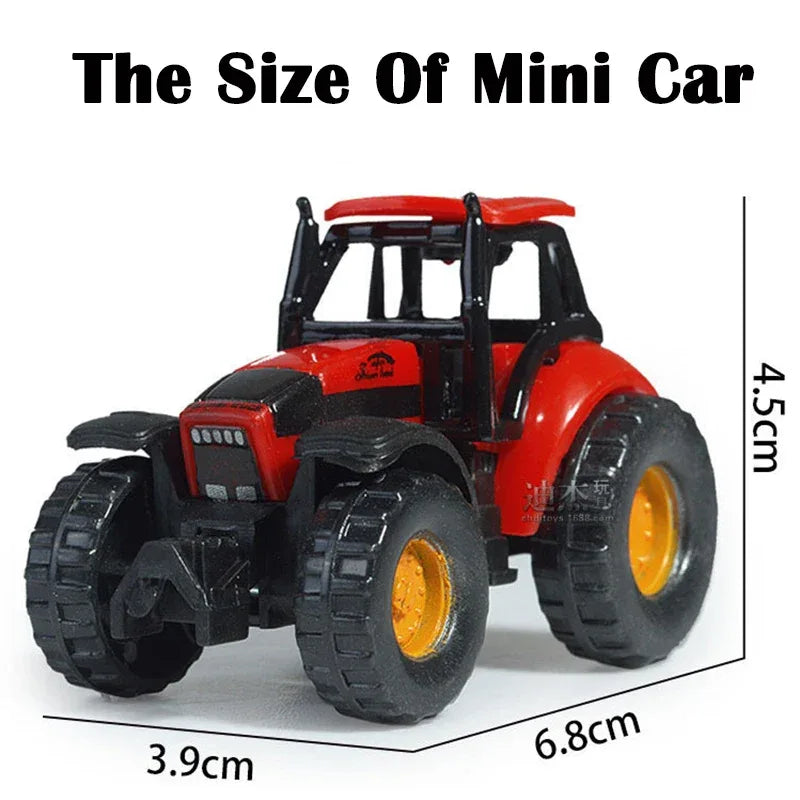 Kids Toy Car Mini Car Model Toys Simulation Motorcycle Utility Vehicle Plastic Diecasts Toy Boys Toys Car for Boy Children Gifts - Luvia
