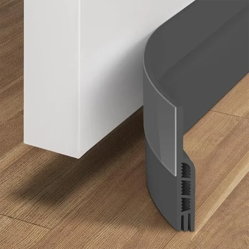 Door Draft Stopper Under Door Draft Blocker Insulator Door Sweep Weather Stripping Noise Stopper Strong Adhesive - Luvia